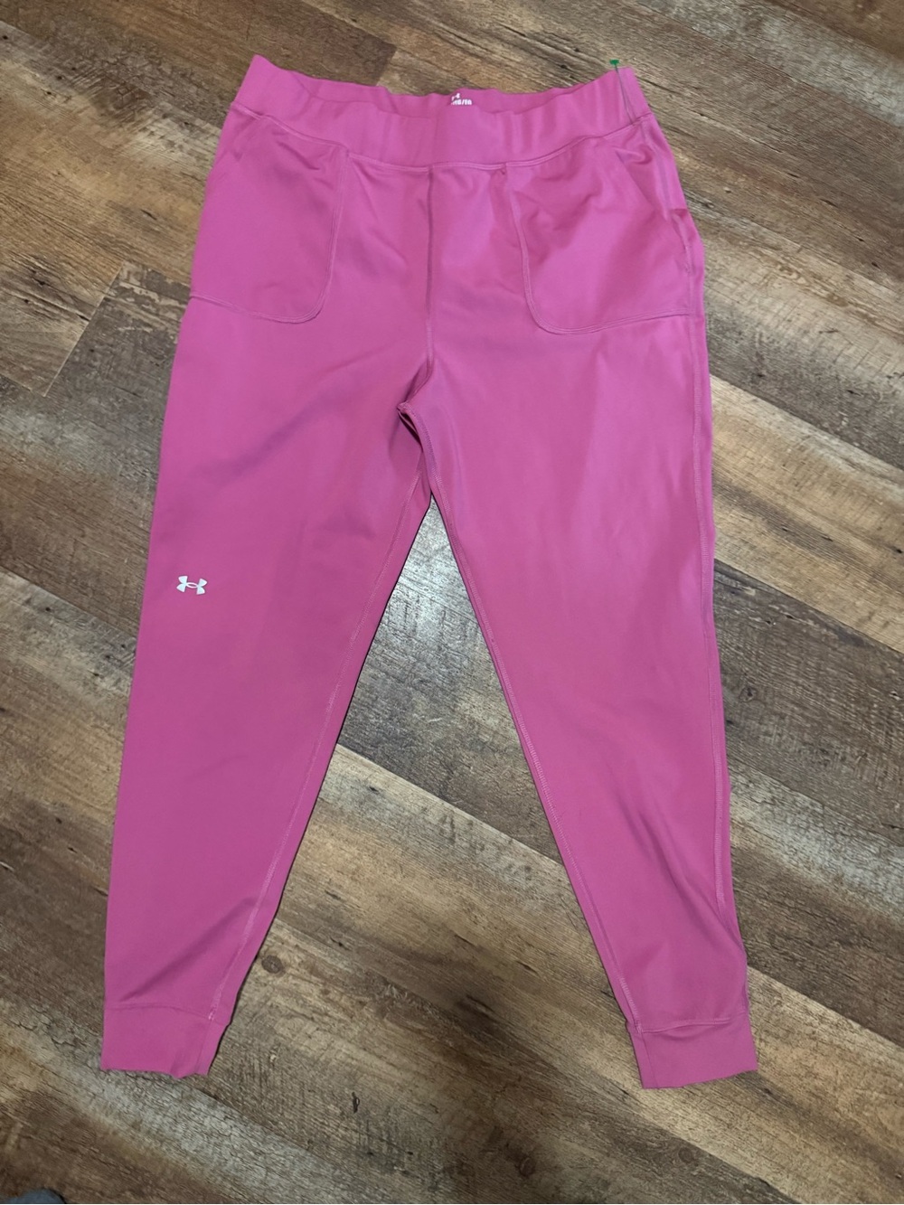Under Armour Girls Hot Pink Athletic Joggers
